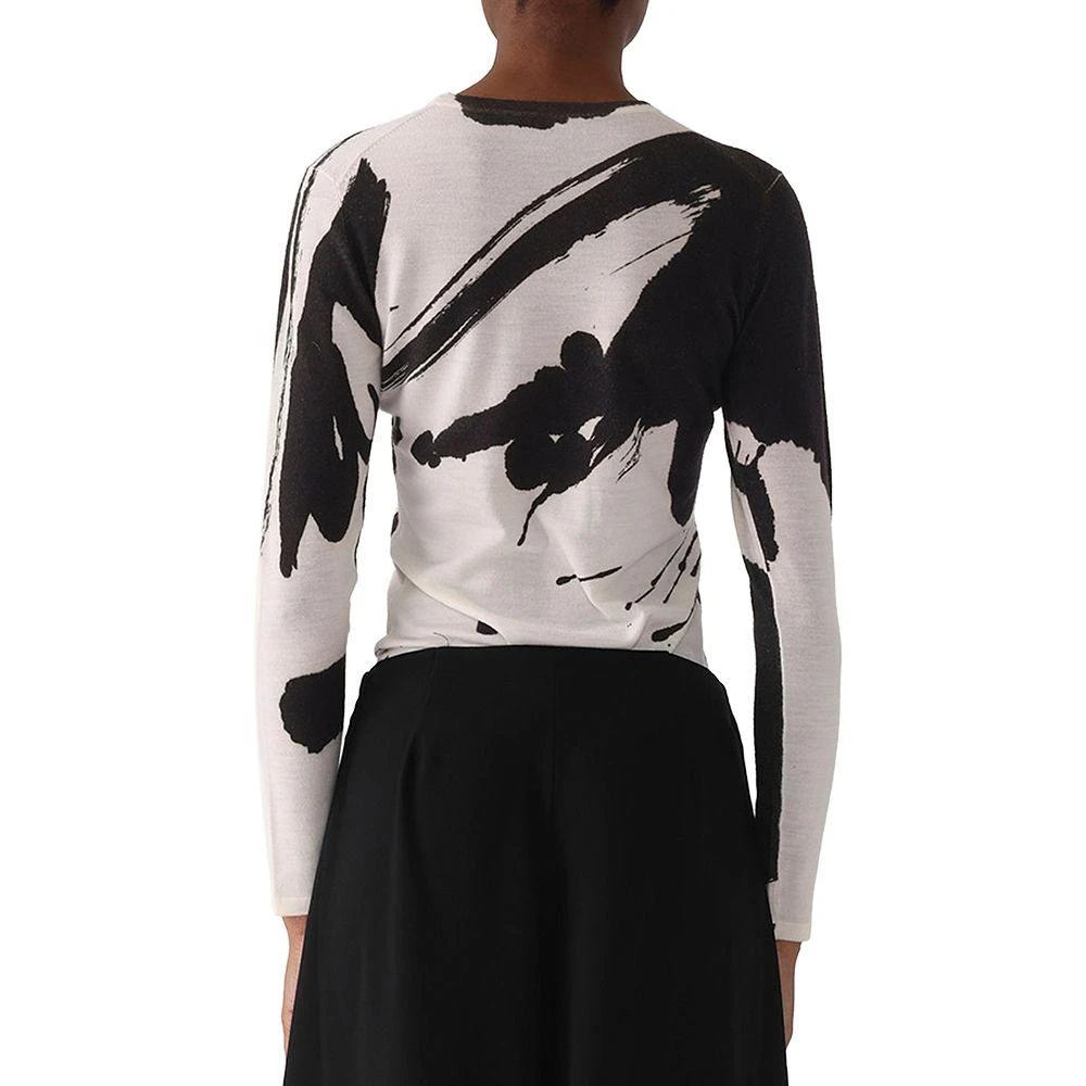 Jason Wu Long Sleeve Artwork Sweater 3