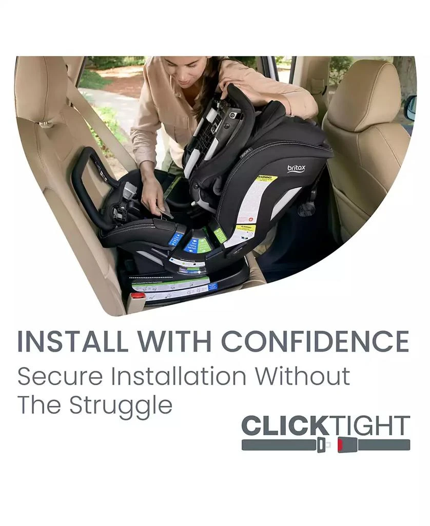 Britax Poplar S Baby Boy or Baby Girl Convertible Car Seat 4