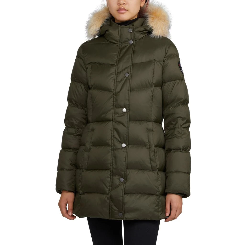 Pajar Women's Roxy Quilted Puffer with Detachable Faux Fur Trim 1