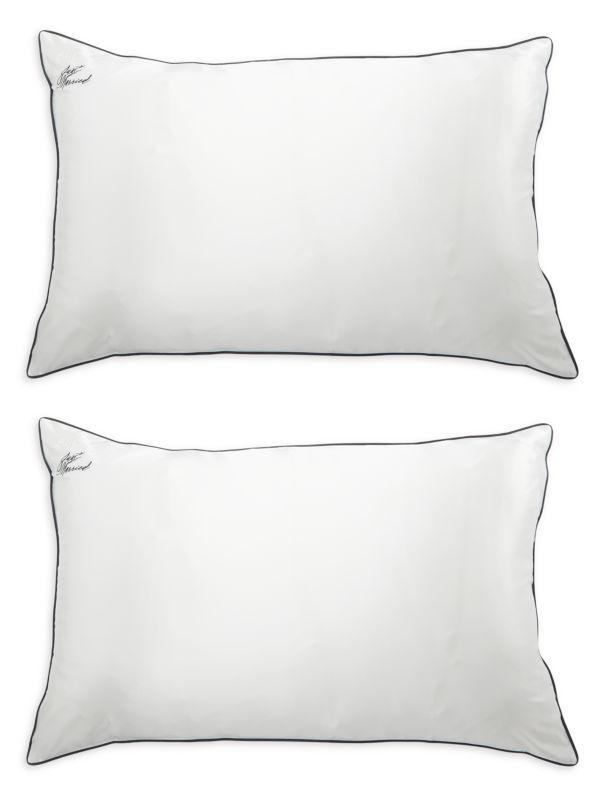 Slip 2-Piece Just Married Silk Pillow Case Set