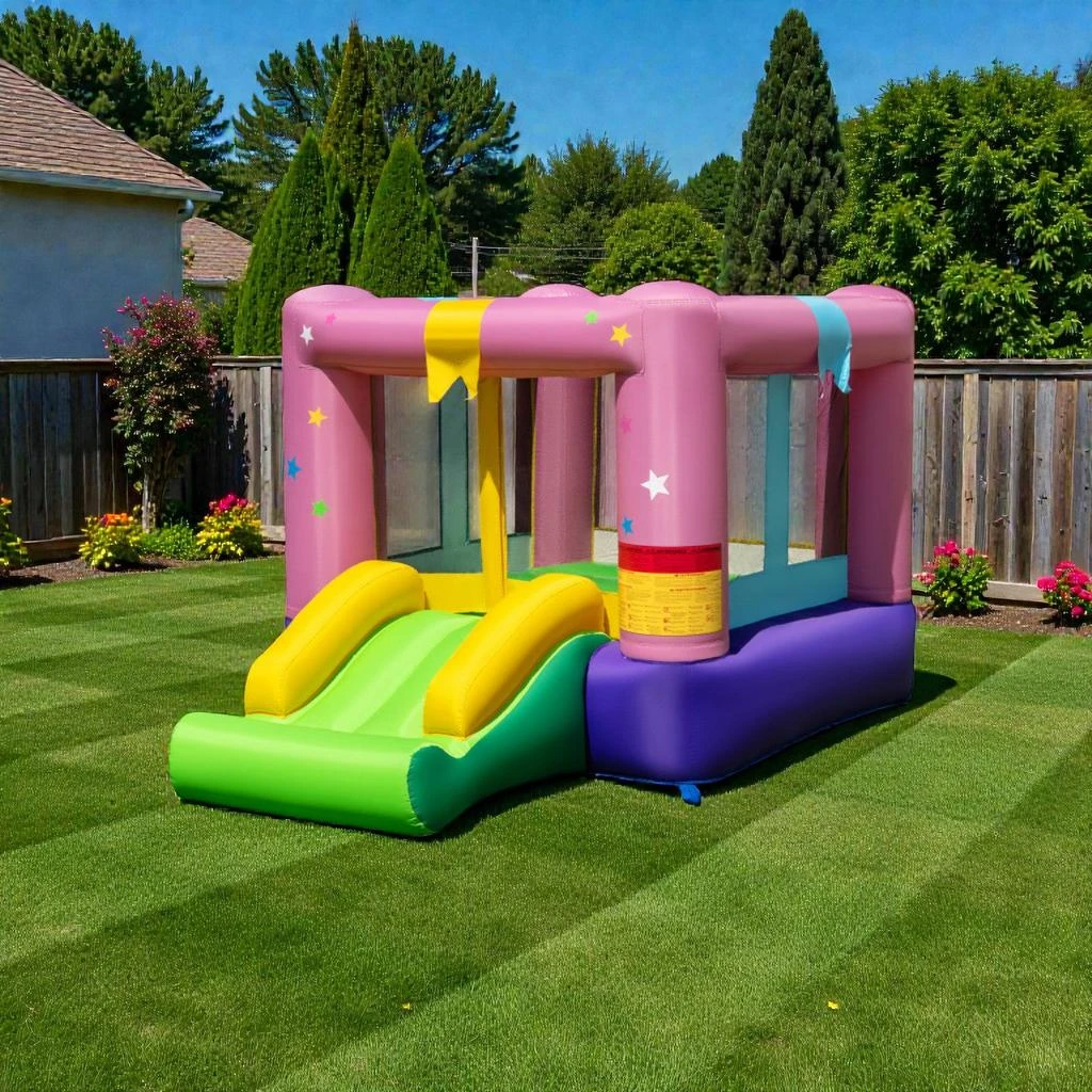 Hivvago Children’s Bounce House with Jump Zone for Parties and Gatherings