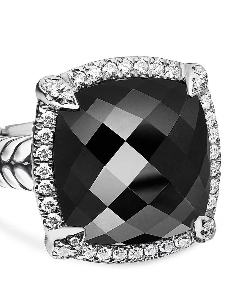 David Yurman Chatelaine® Pavé Bezel Ring With Diamonds 5