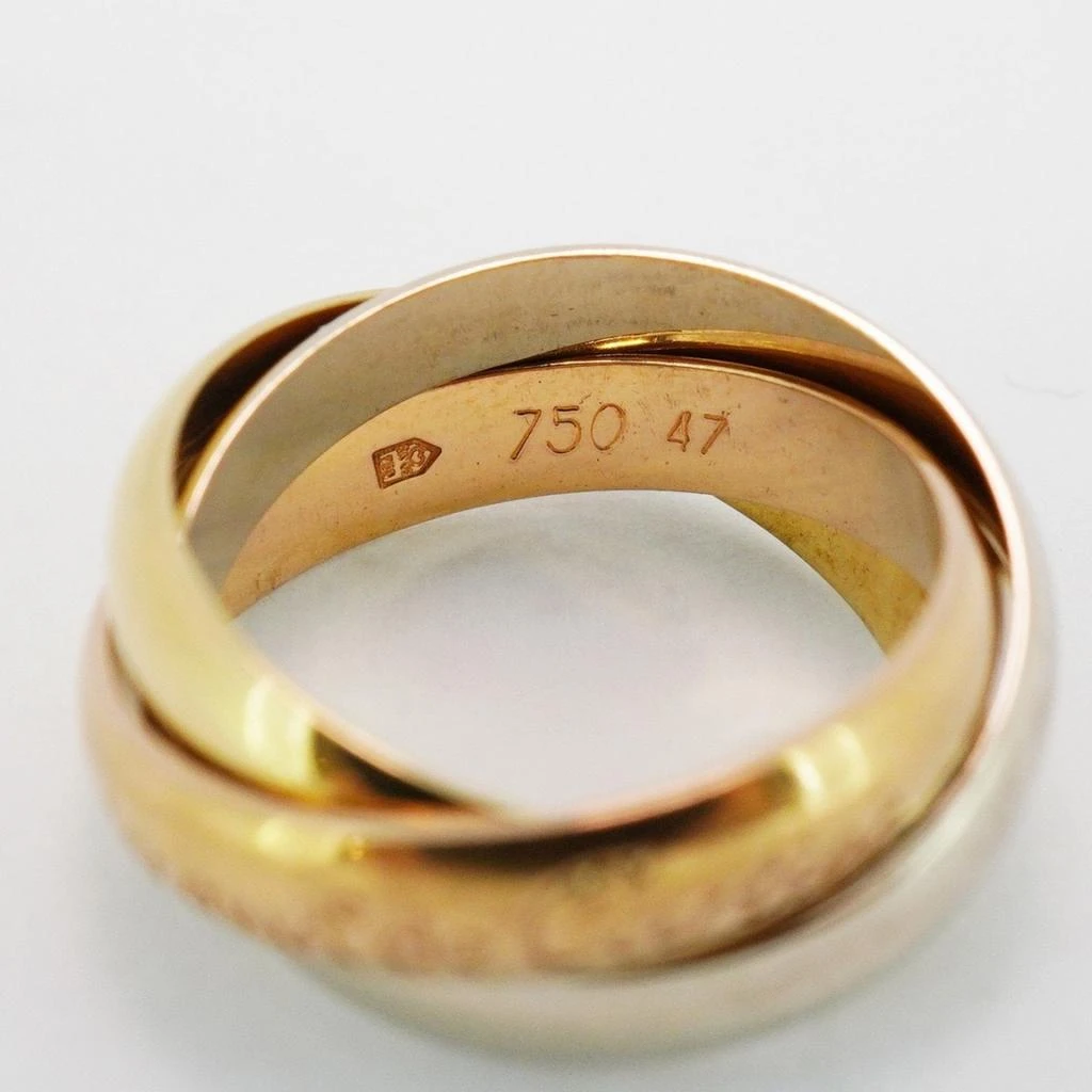 Cartier pink gold (18K) gold (18K) yellow gold (18K) Band Ring (Pre-Owned) 4