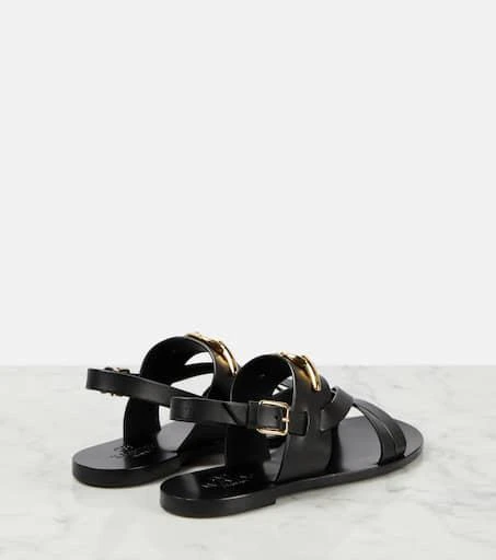 Valentino VLogo Signature leather sandals 3