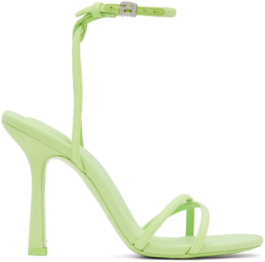Alexander Wang Green Dahlia 105 Heeled Sandals 1