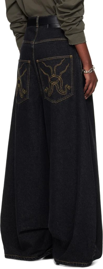 LU'U DAN Black Double XL Jeans 3