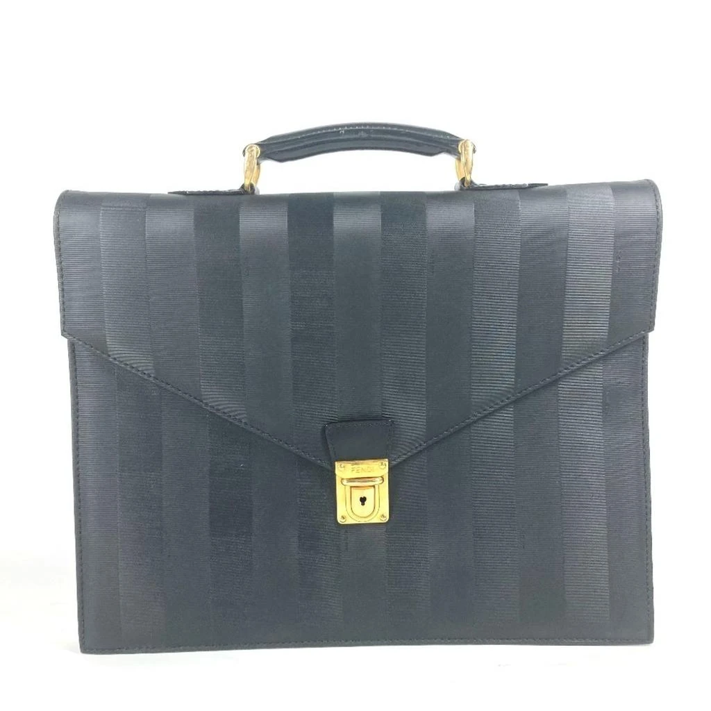 Fendi Pvc Briefcase Handbag (Pre-Owned)
