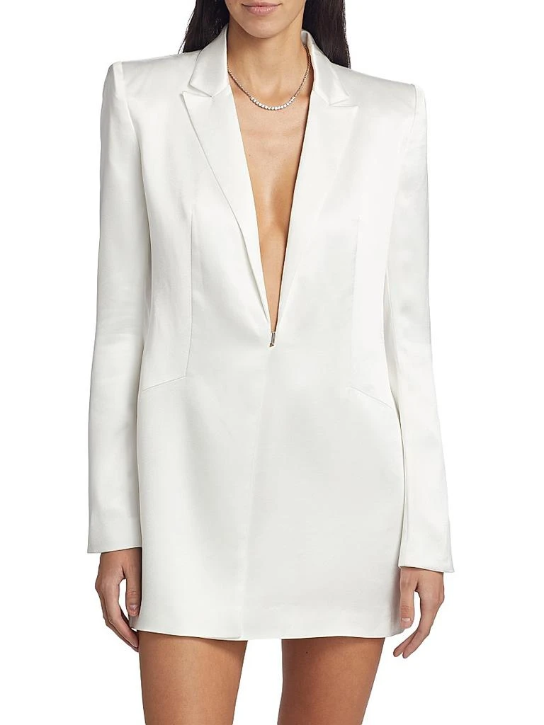 Galvan Leith Satin Bridal Blazer Dress 3