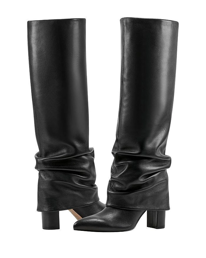 Marc Fisher Women's Lalita Slouch Cuff Boots 5