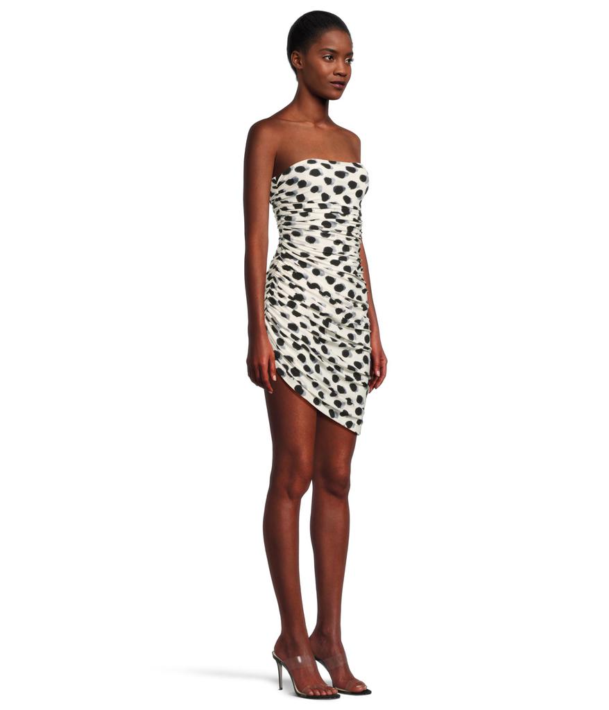 Norma Kamali Strapless Diana Mini Dress