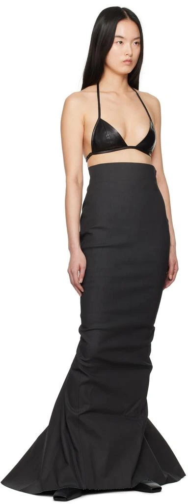 Rick Owens Black Hollywood Leather Bra 4