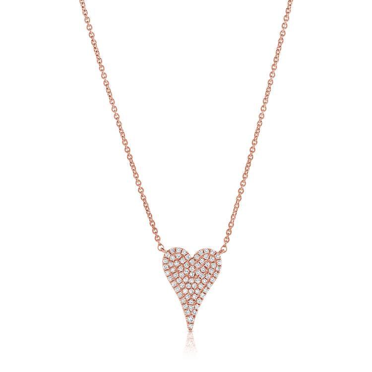 Sabrina Designs 14k Gold & Diamond Heart Necklace