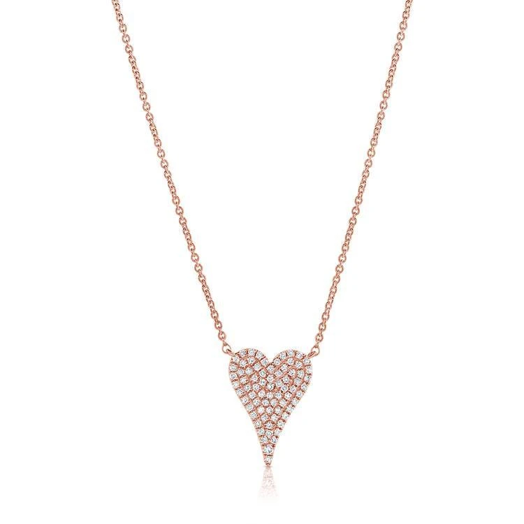 Sabrina Designs 14k Gold & Diamond Heart Necklace 1