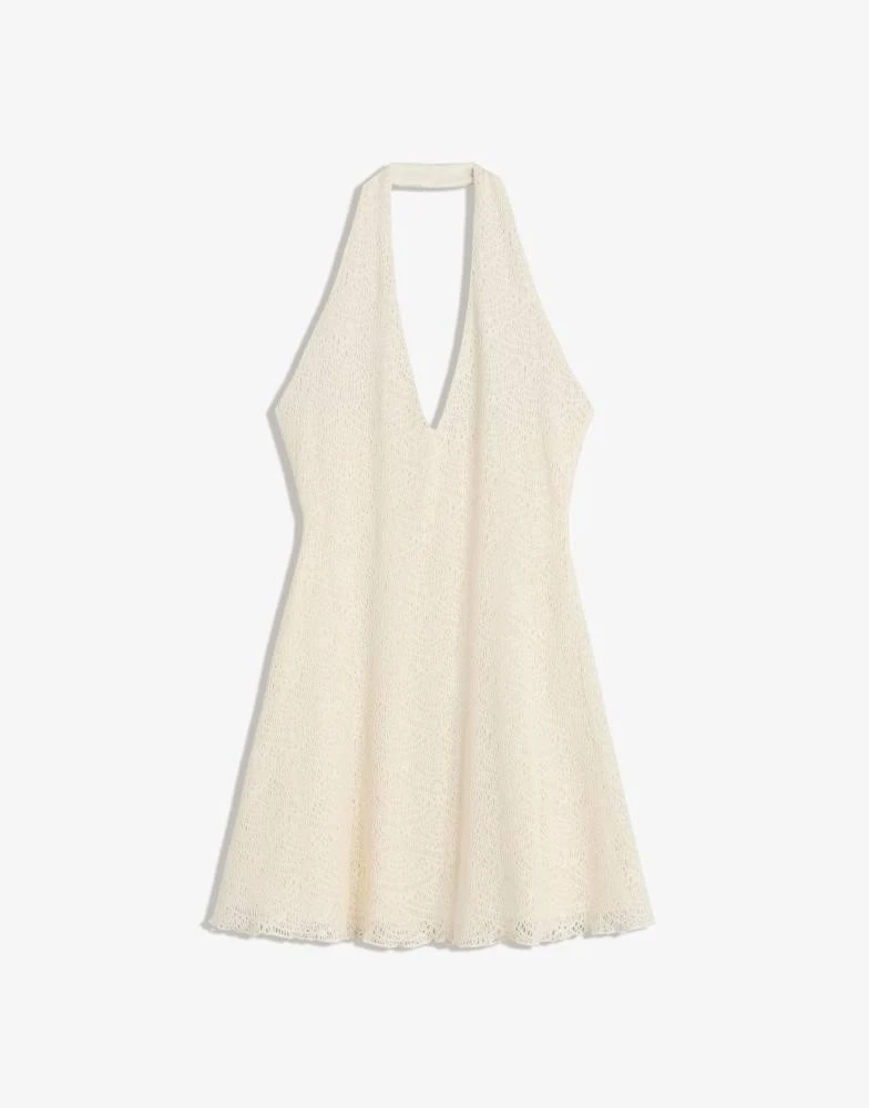 Bershka Rustic mini dress Women M Cream