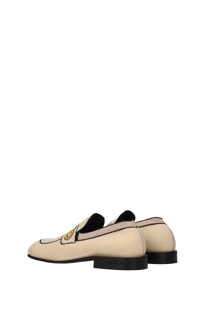 Marni Loafers Fabric Beige 4