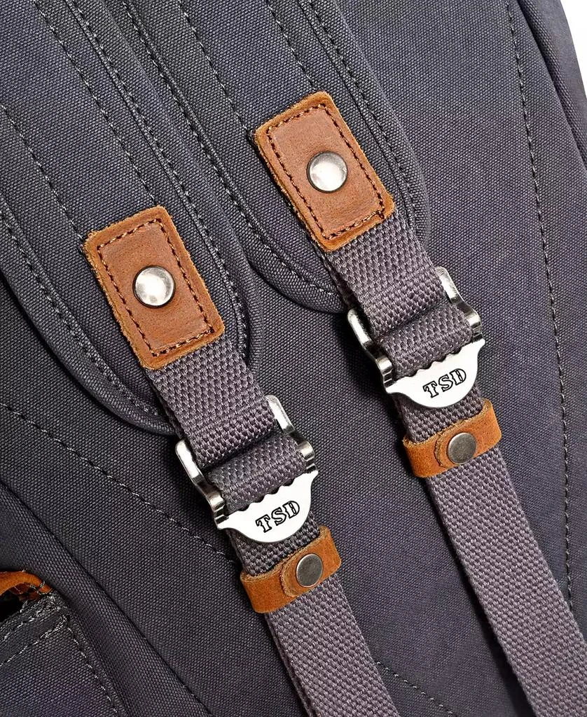 TSD BRAND Shady Cove Canvas Backpack - Wallets - Free  display picture 1