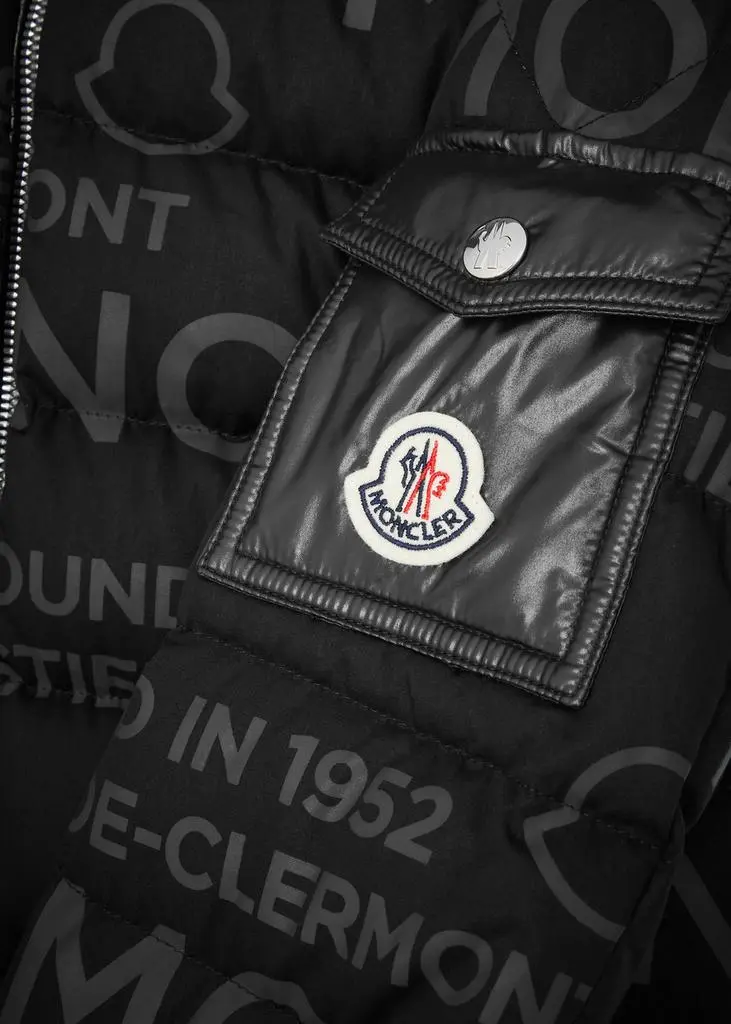 Moncler KIDS Orans printed quilted cotton jacket (8-10 years) 2