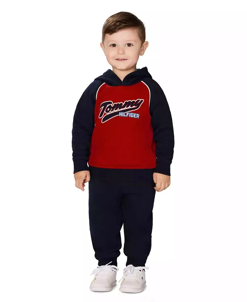 Tommy Hilfiger Boys
Toddler 2T-4T Fleece Hoodie and Joggers, 2-Piece Set