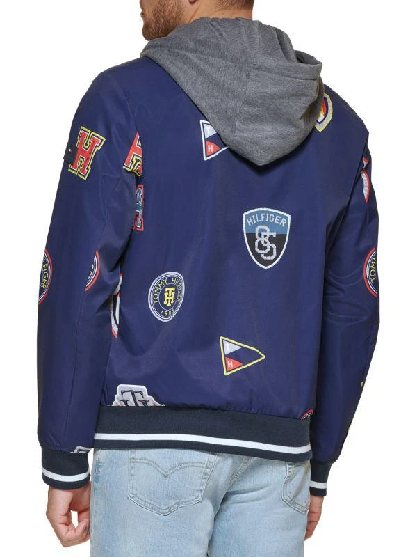 Tommy Hilfiger Jersey Hooded Bomber Jacket 2