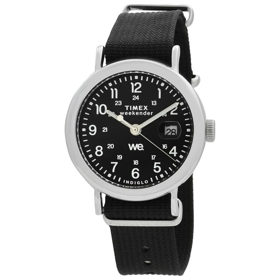 Shop Weekender Quartz Black Dial Unisex Watch TW2W85700 on Sale at
