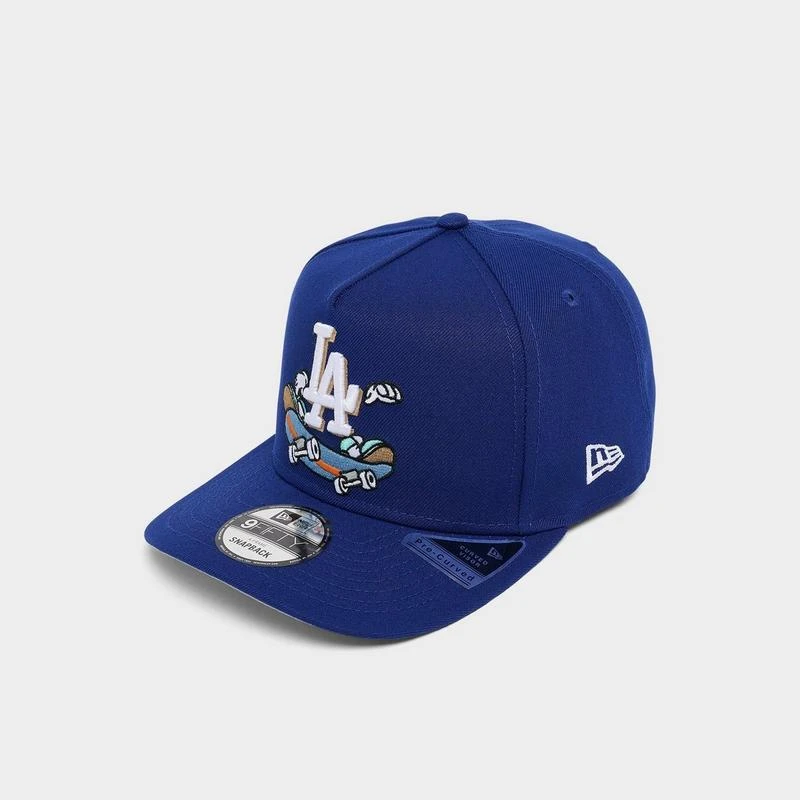 New Era New Era Los Angeles Dodgers MLB 9FIFTY A-Frame Cartoon Snapback Hat 2