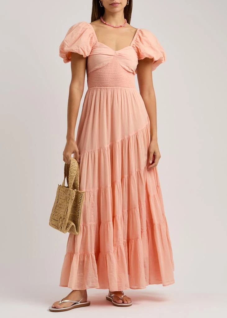 Free People Sundrenched cotton maxi dress  4