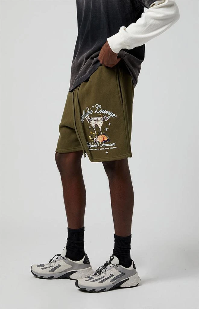 PacSun Studio Lounge Fleece Sweat Shorts 4