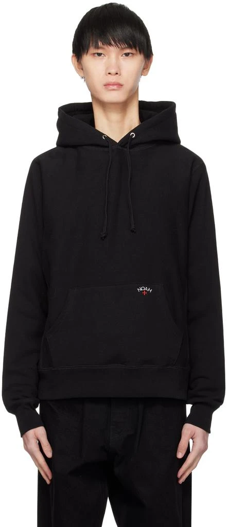 Noah Black Classic Hoodie 1