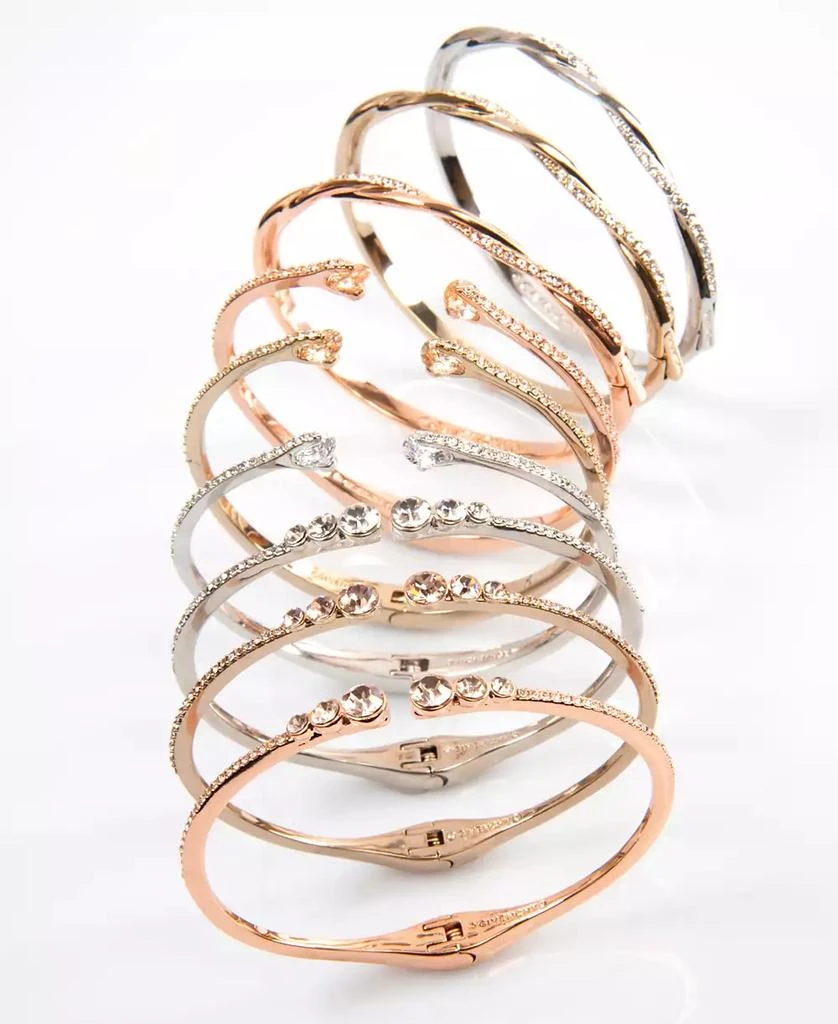 Givenchy Pavé Twist Bangle Bracelet 2