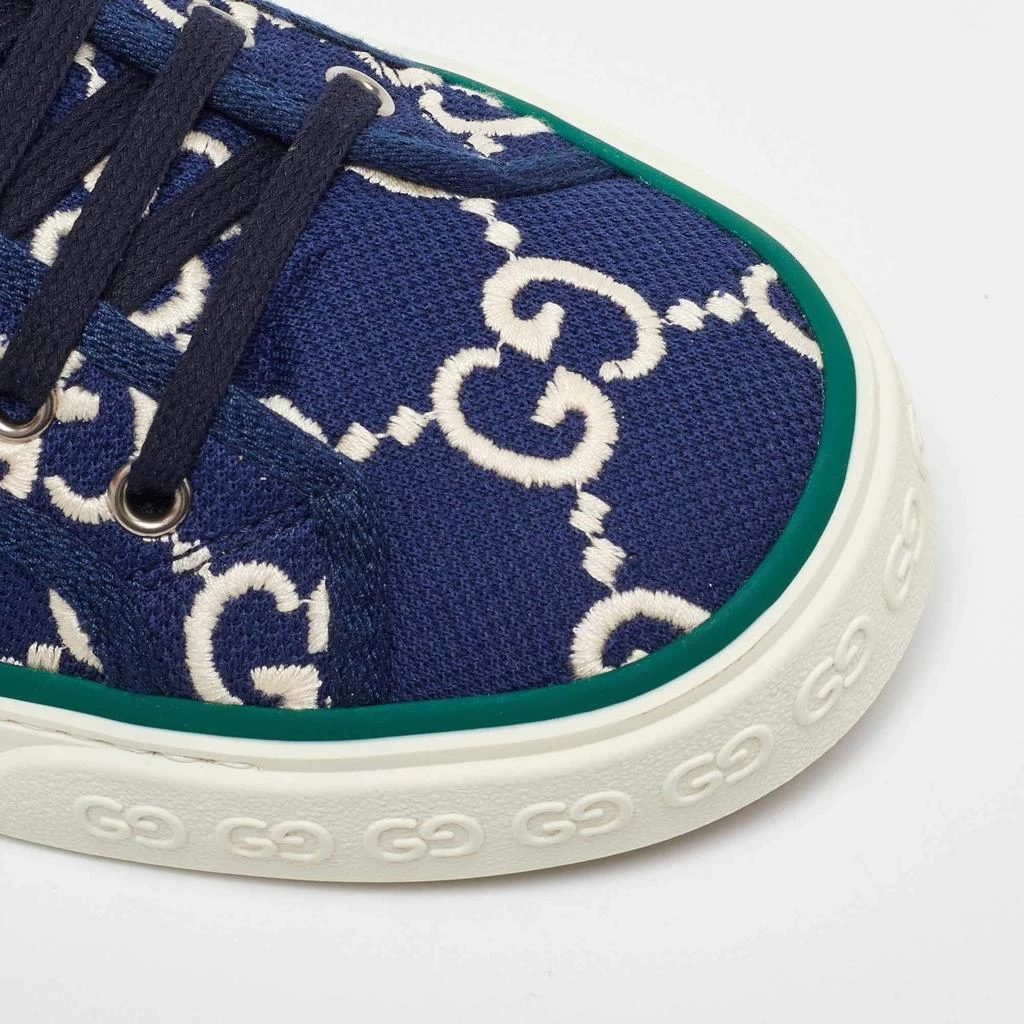 Gucci Gucci Blue Canvas Web Tennis 1977 Sneakers Size 43.5 7