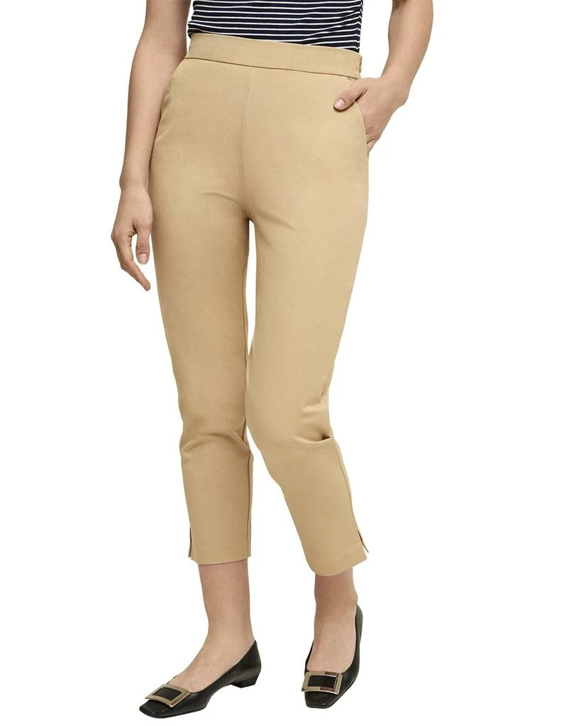 Isaac Mizrahi Cropped Straight Leg Pant 1