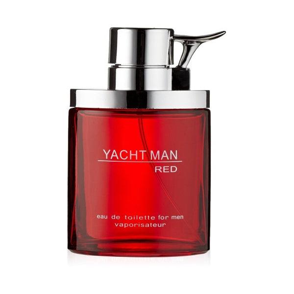 MYRURGIA Yacht Man Red for Men Eau de Toilette Spray 3.4 oz