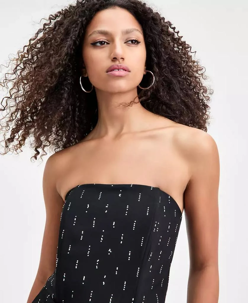 Bar III Women's Embellished Strapless Jumpsuit, Macy's Exclusive 3