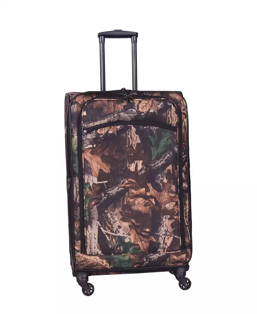 American Flyer Camo Green 5 Piece Spinner Luggage Set 4