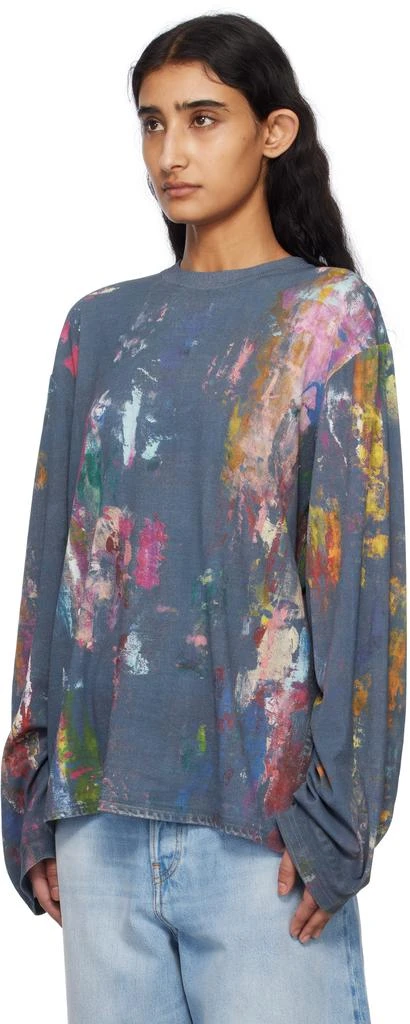 Acne Studios Blue Trompe L'oeil T-shirt 4