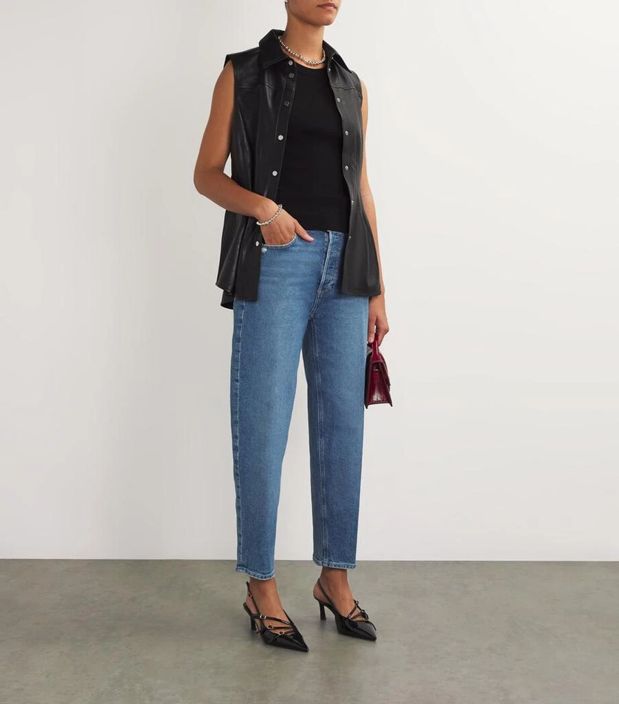 Paige Alexis Barrel-Leg Jeans 2