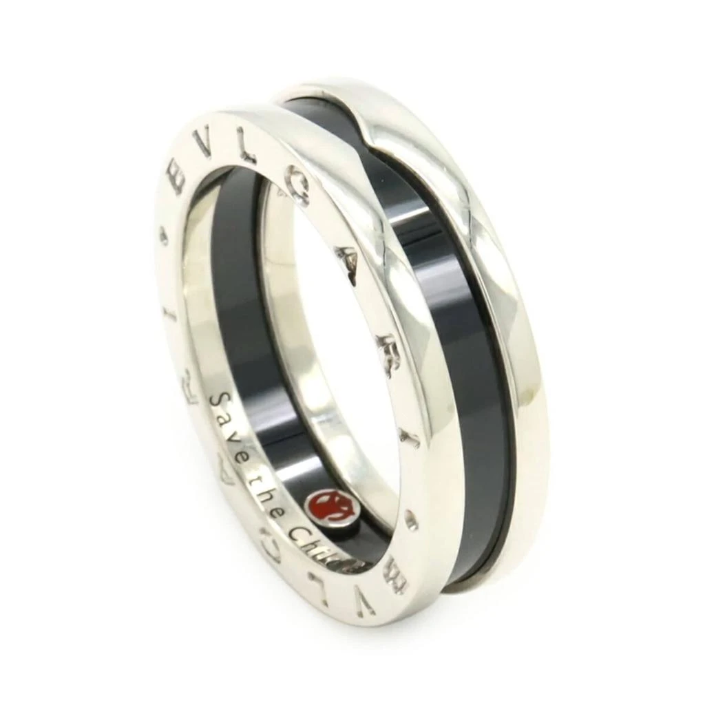 BVLGARI B.Zero1  Ceramic 925 Band Ring (Pre-Owned) 2