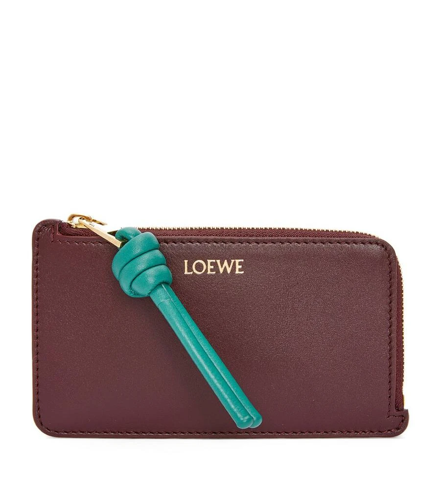 Loewe Leather Knot Coin and Card Holder 1