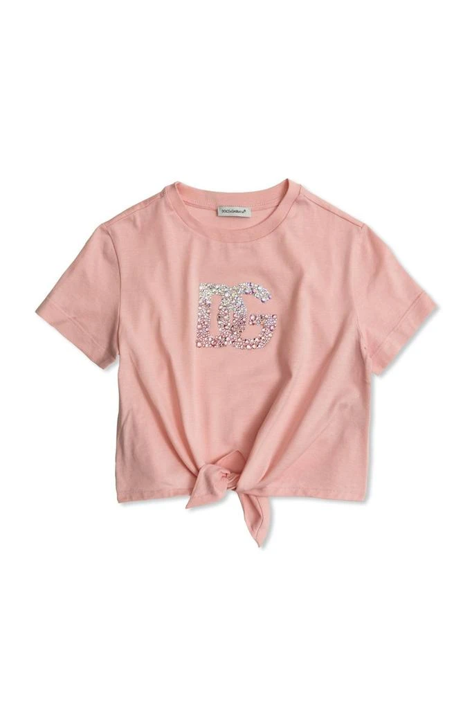 Dolce & Gabbana Dolce & Gabbana Kids DG Logo Jersey T-Shirt 1