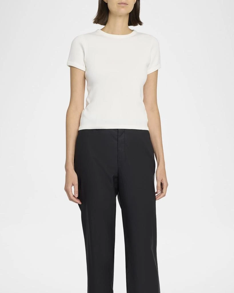 The Row Torya Short-Sleeve Slim T-Shirt 4