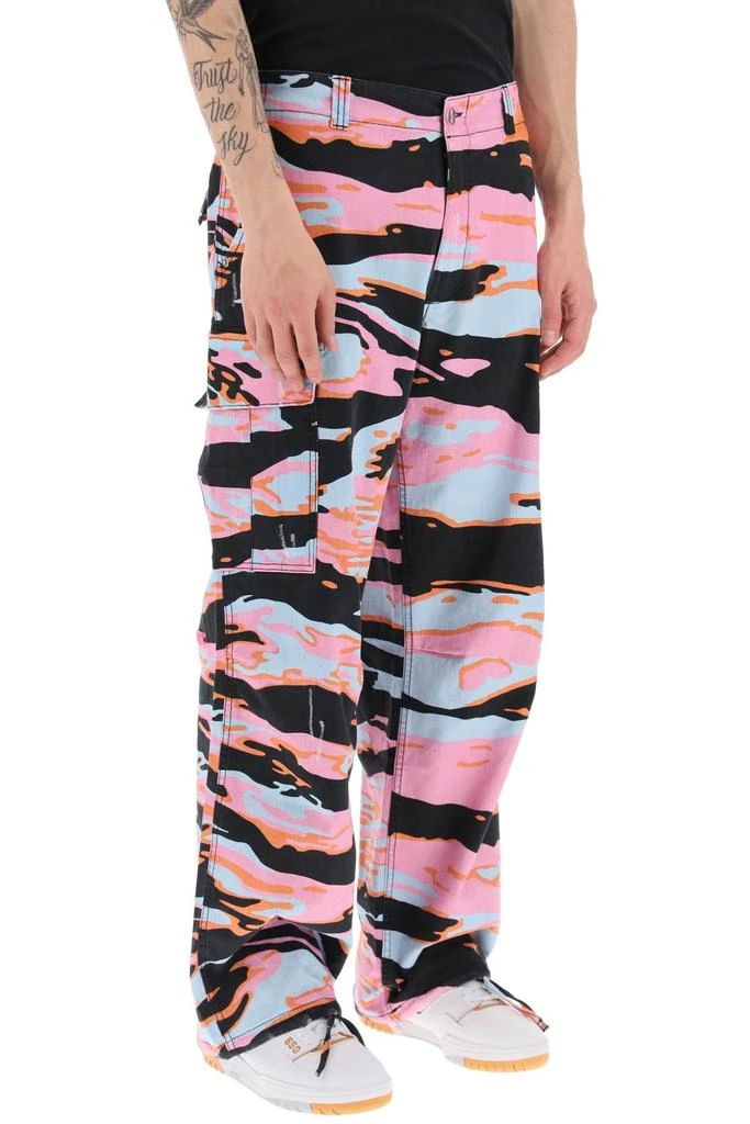 ERL Erl camouflage cargo pants 2
