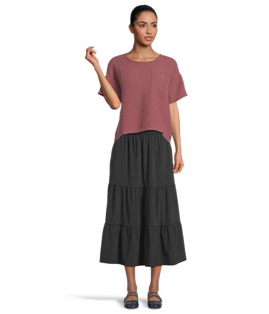 Toad & Co Sunkissed Tiered Midi Skirt 5