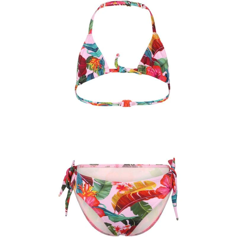 BANANA MOON Colorful tropical print bikini in pink 1