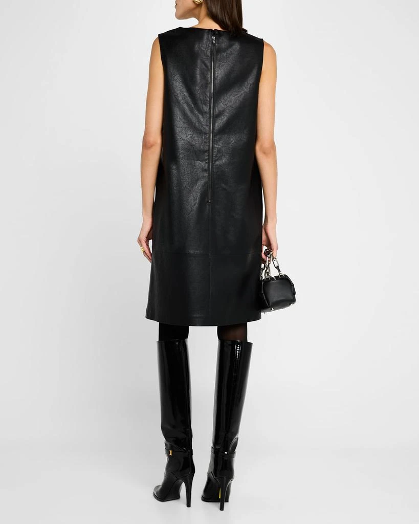 Kobi Halperin Graylen Sleeveless Vegan Leather Dress 3