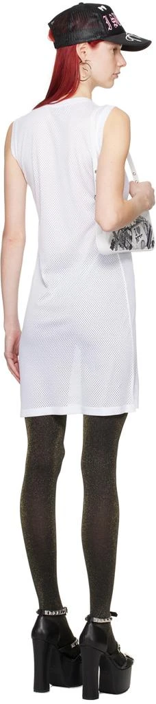 Ashley Williams White Bow Midi Dress 3