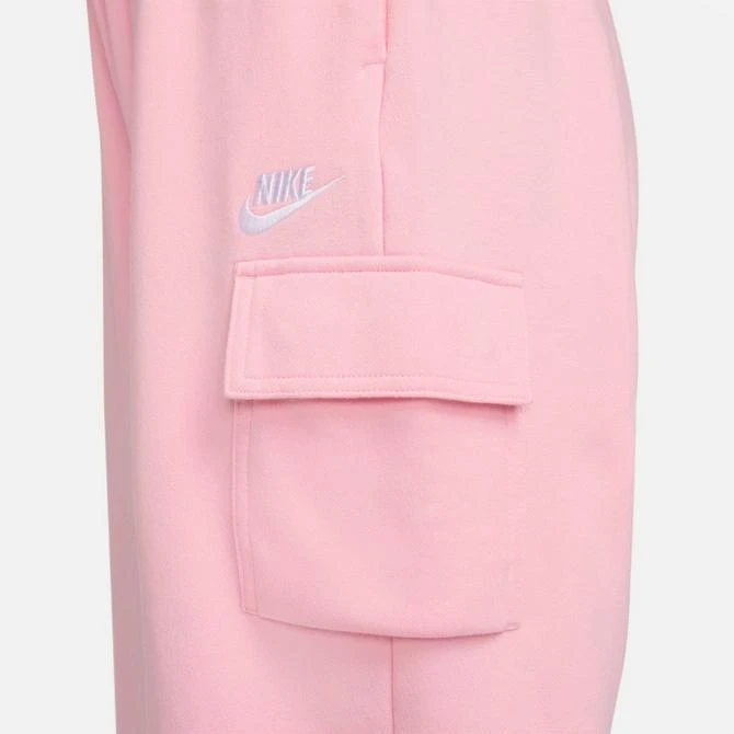 NIKE Women's Nike Sportswear Club Fleece Mid-Rise Oversized Cargo Sweatpants 5