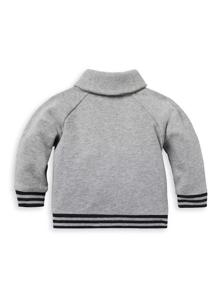 Janie and Jack Baby Boy's Varsity Shawl Collar Cardigan &amp; Joggers Set 3