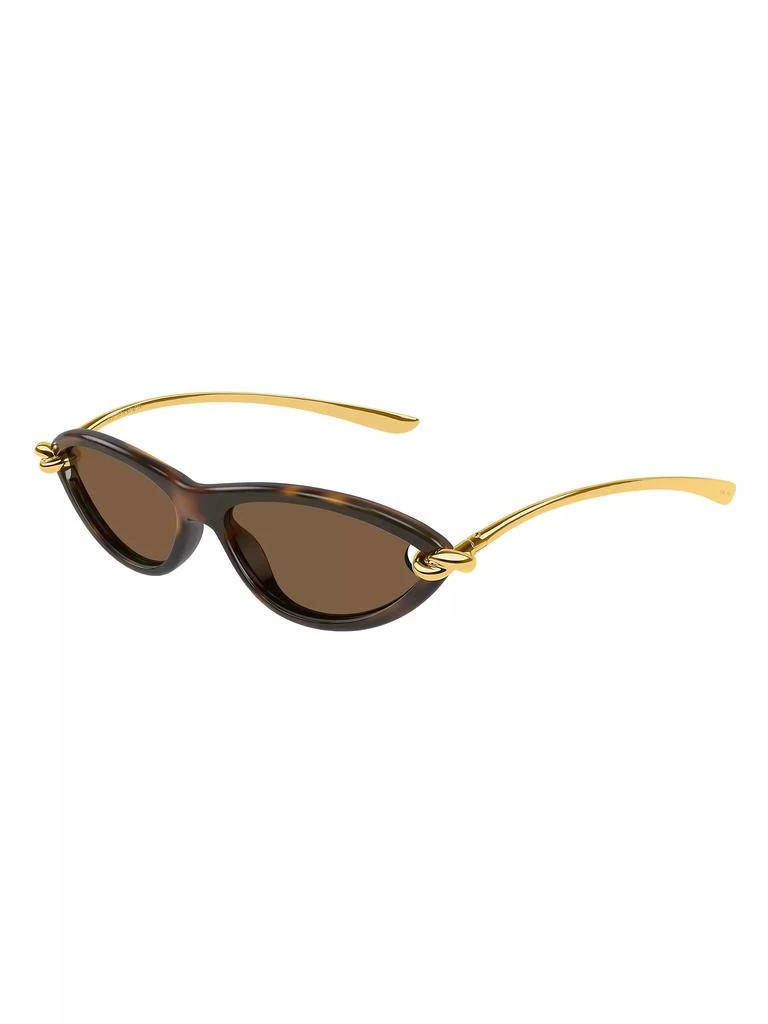 Bottega Veneta New Knot 56MM Cat-Eye Sunglasses 1