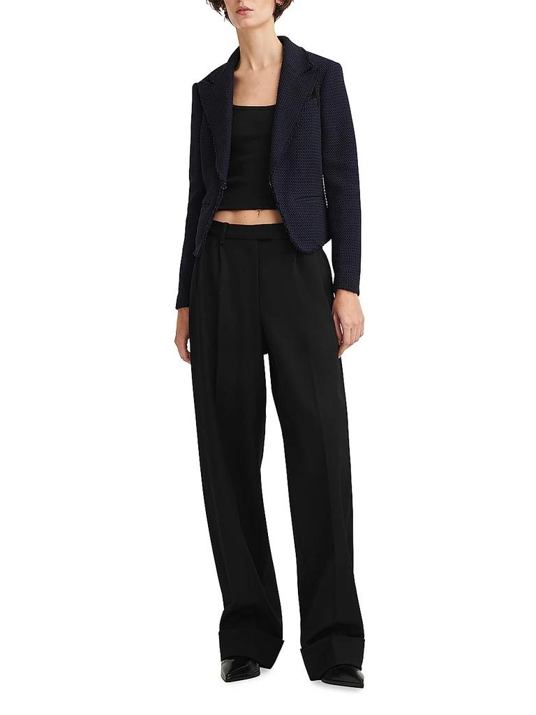 Rag & Bone Elle Tweed Single-Breasted Blazer 2