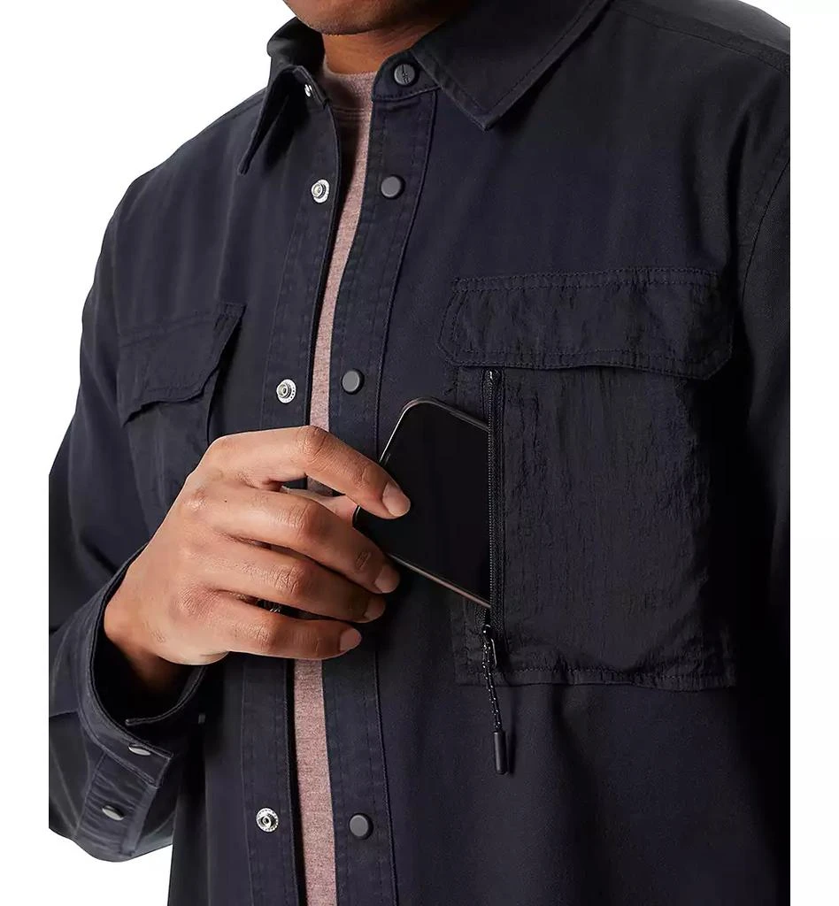 BASS OUTDOOR Men's Relaxed Fit Camo Worker Shirt Jacket 4